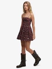Superdry Red Corset Cami Mini Dress - Image 6 of 8