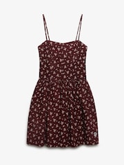 Superdry Red Corset Cami Mini Dress - Image 7 of 8