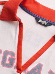 Superdry Athletic Football Collared T-Shirt - Imagen 5 de 5