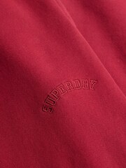 Superdry Red Essential Logo Wide Leg Joggers - Image 2 of 2