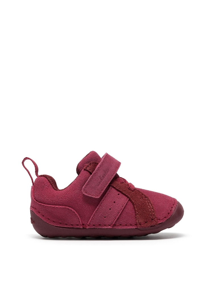 Clarks Red Pre Walker Tiny Park Toddler Shoes - Image 1 of 6 Clarks Red Pre Walker Tiny Park Toddler Shoes - Image 1 of 6