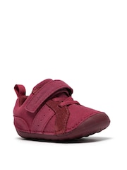 Clarks Red Pre Walker Tiny Park Toddler Shoes - Image 4 of 6