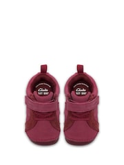 Clarks Red Pre Walker Tiny Park Toddler Shoes - Image 6 of 6