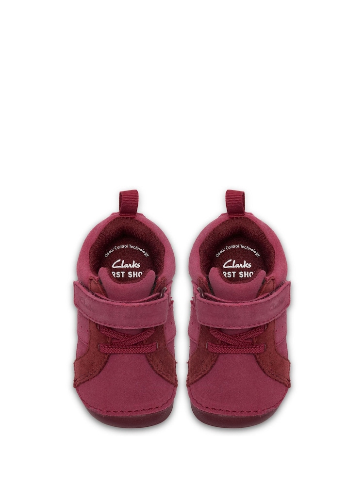 Clarks Red Pre Walker Tiny Park Toddler Shoes - Image 6 of 6 Clarks Red Pre Walker Tiny Park Toddler Shoes - Image 6 of 6