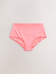 Pink - បាតជើងប៊ីគីនីខ្ពស់។ - រូបភាព 4 នៃ 6