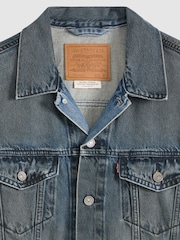 Levi's® Black Relaxed Trucker Jacket - Image 6 of 6