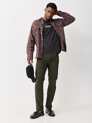 Levi's® Khaki Green 502® Taper Jeans - Image 1 of 6