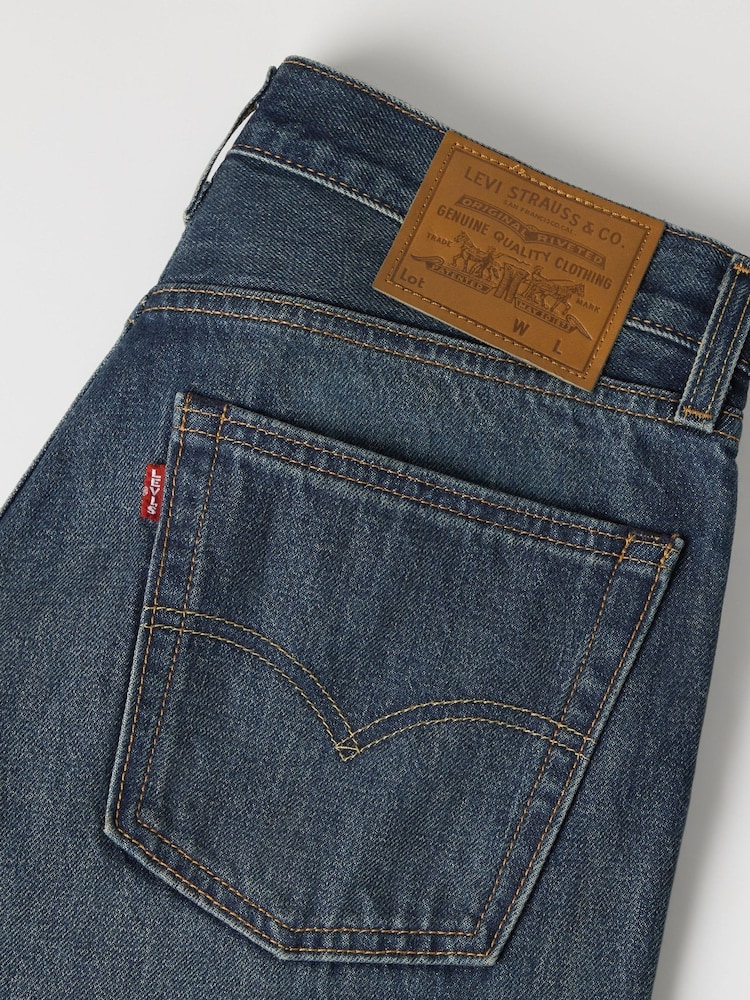 Levi's® Blue 555 Straight Jeans - Image 7 of 7