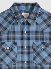 Levi's® Blue Classic Western Denim Shirt - Image 5 of 5