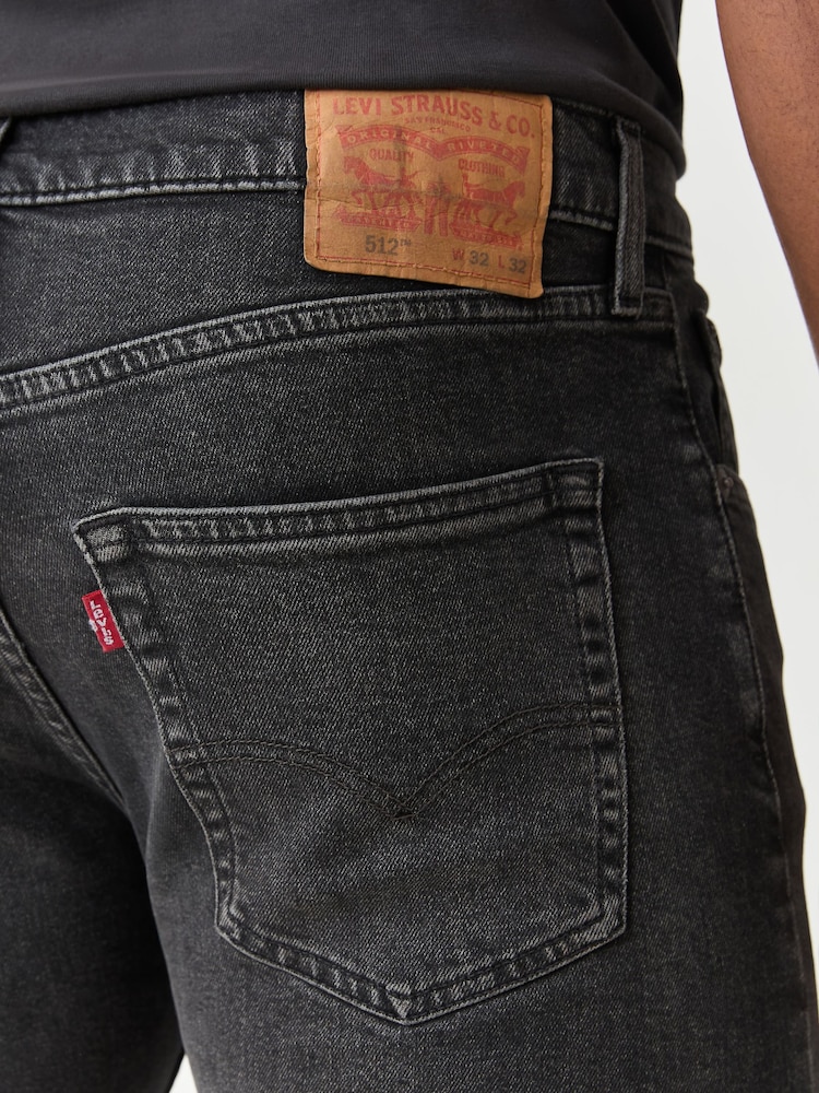 Levi's® Black 512™ Slim Taper Jeans - Image 4 of 4