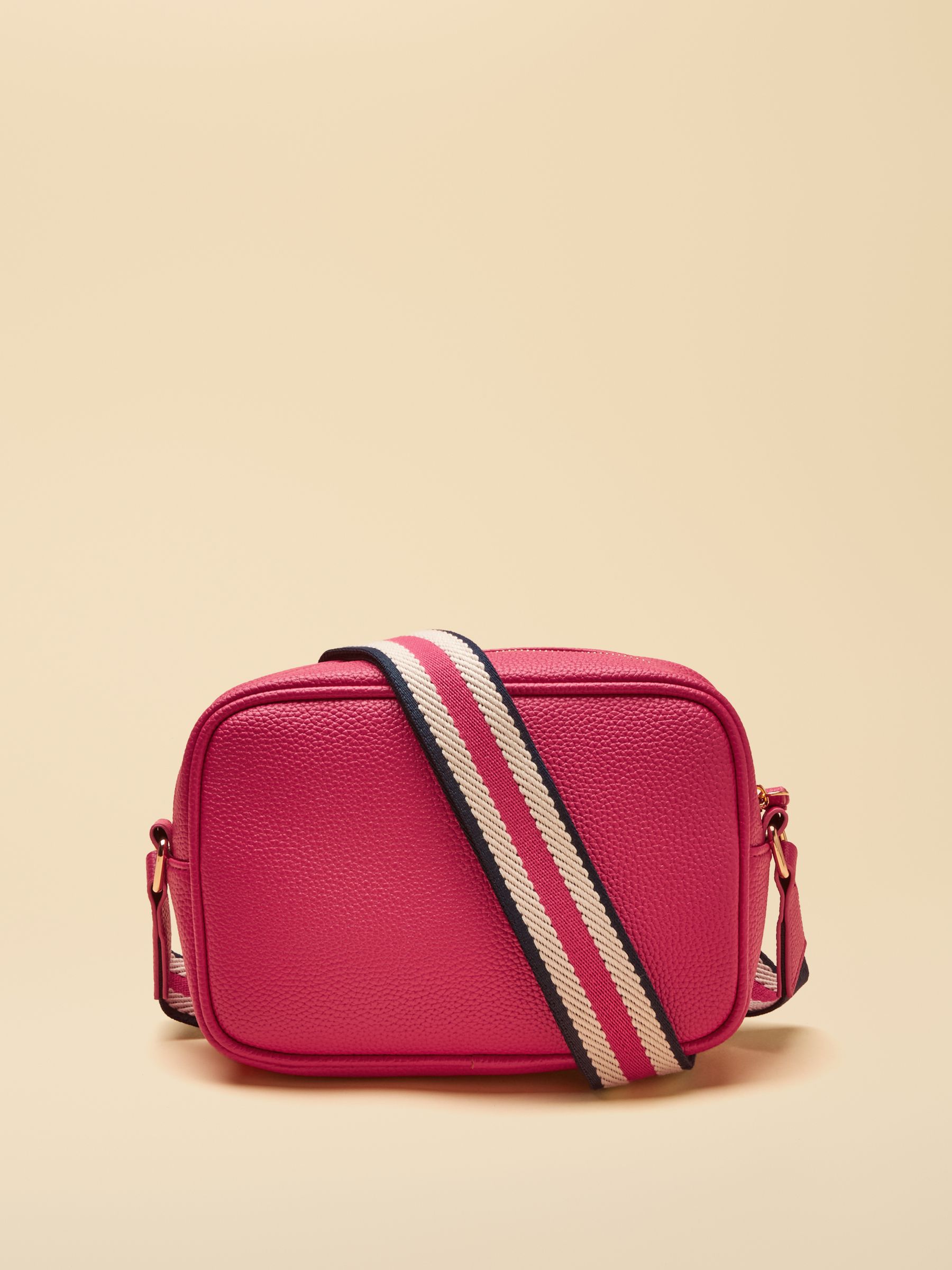 Buy Joules Trent Hot Pink Cross Body Bag with Adjustable Thick