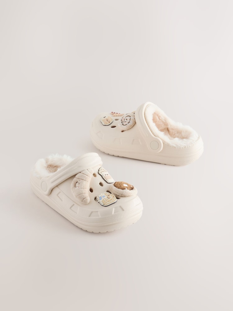Neutral Bakery - Fur Lined Slipper Clogs - Bild 1 von 5
