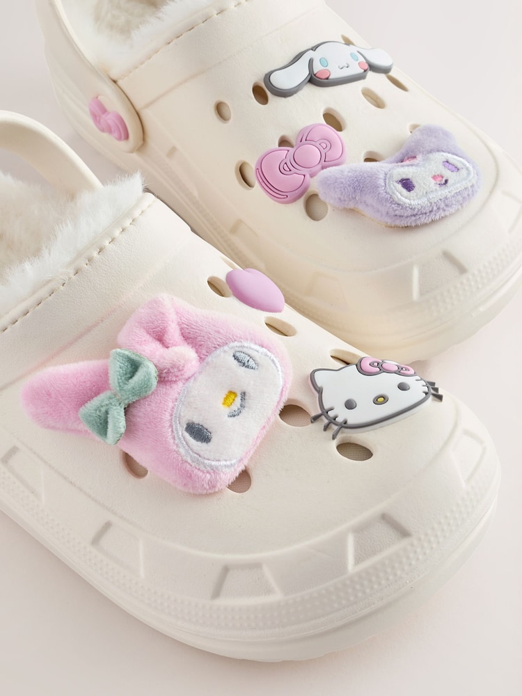Kermanvaalea - Hello Kitty and Friends tekoturkisvuoratut tohvelit Pistokkaat - Kuva 5 / 5
