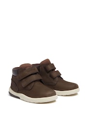 Timberland Brown Toddle Tracks Mid Hook & Loop Boots - Image 4 of 8