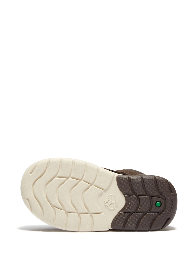 Timberland Brown Toddle Tracks Mid Hook & Loop Boots - Image 8 of 8 Timberland Brown Toddle Tracks Mid Hook & Loop Boots - Image 8 of 8