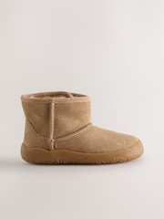Maro-arămiu Maro - Barefoot Water Repellent Suede Pull On Boots - Imaginea 2 din 5