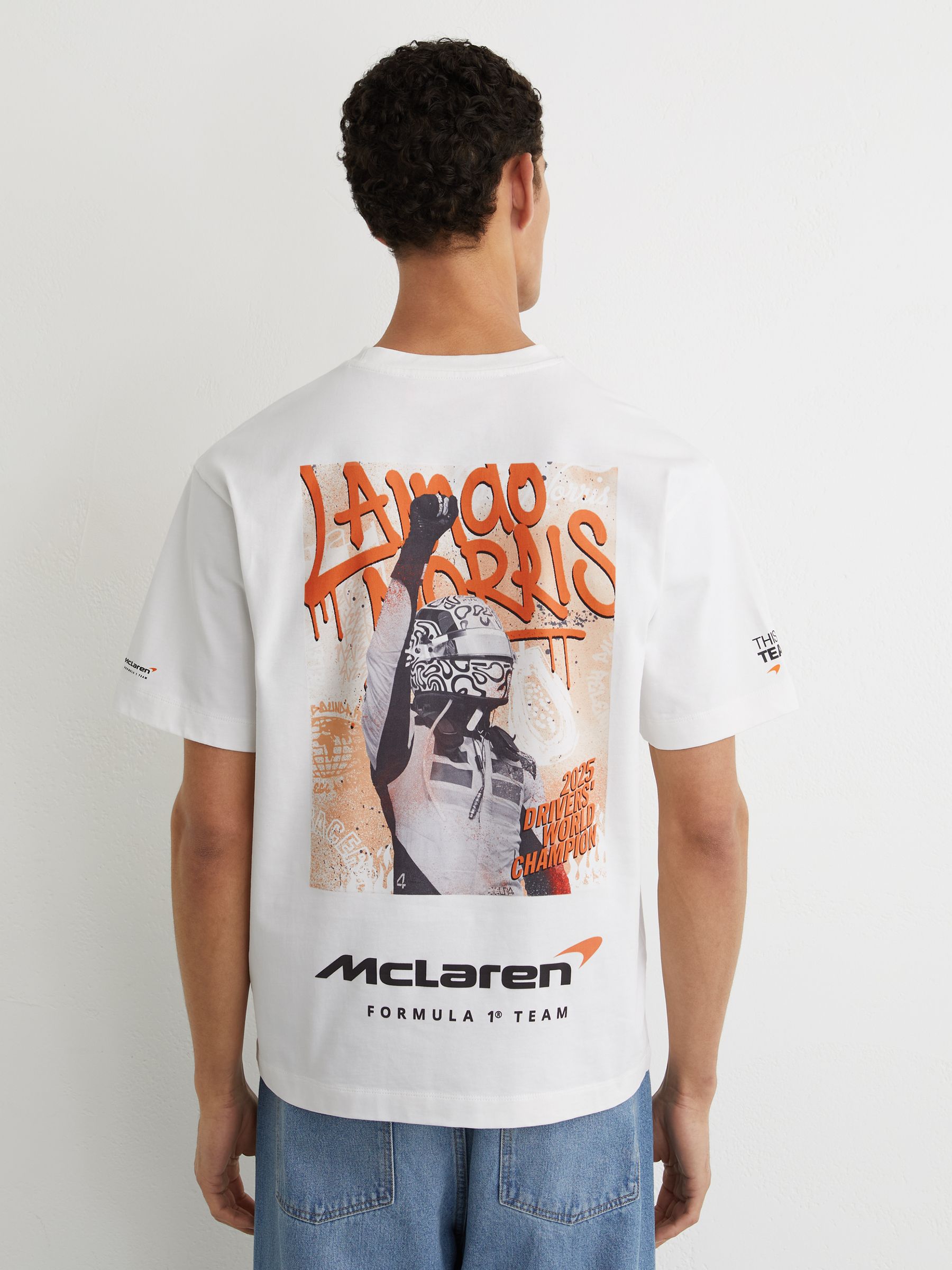 Buy McLaren Racing Champion-Print T-Shirt from the Next UK online shop