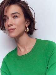 Boden Emilia Cotton Crew Neck Jumper - Bild 4 von 6