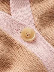 Boden Brown Lucy Relaxed Cotton Cardigan - Image 7 of 7