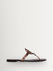 Tory Burch Brown Miller Jelly Sandals - Image 1 of 4