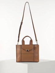 Qəhvəyi - Luella Grey Kimberley Çanta - 6şəkildən 4 şəkil