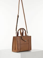 Qəhvəyi - Luella Grey Kimberley Çanta - 6şəkildən 5 şəkil