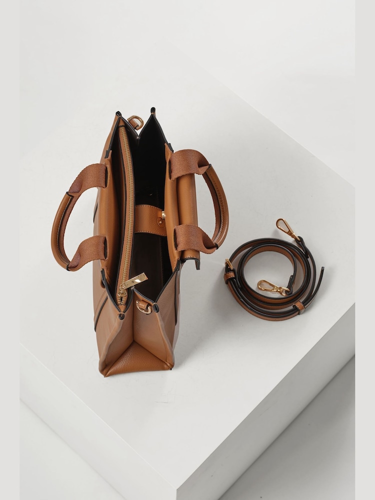 Qəhvəyi - Luella Grey Kimberley Çanta - 6şəkildən 6 şəkil