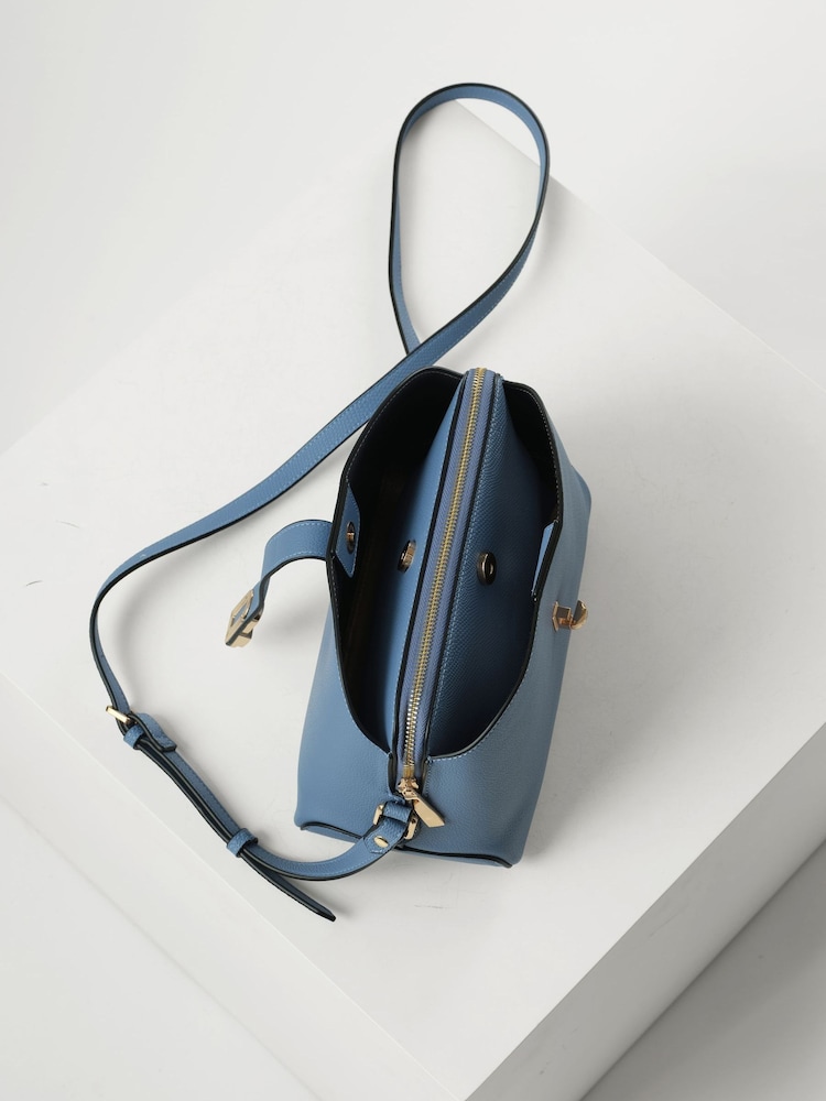 Luella Grey Margy Zip Top Cross-Body Bag - Image 3 of 3