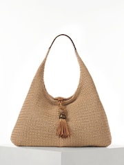 Luella Grey Pandora Black Suede Hobo Black Bag - Image 1 of 4