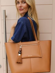 Luella Grey Cindy Casual Tote Bag With Laptop Pouch - Image 1 of 9