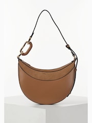 Qəhvəyi - Luella Grey Hester Çiyin Çantası - 8şəkildən 5 şəkil