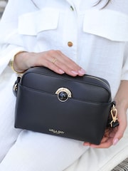 Noir - Luella Grey Sian Camera Cross-Body Bag - Image 2 sur 6