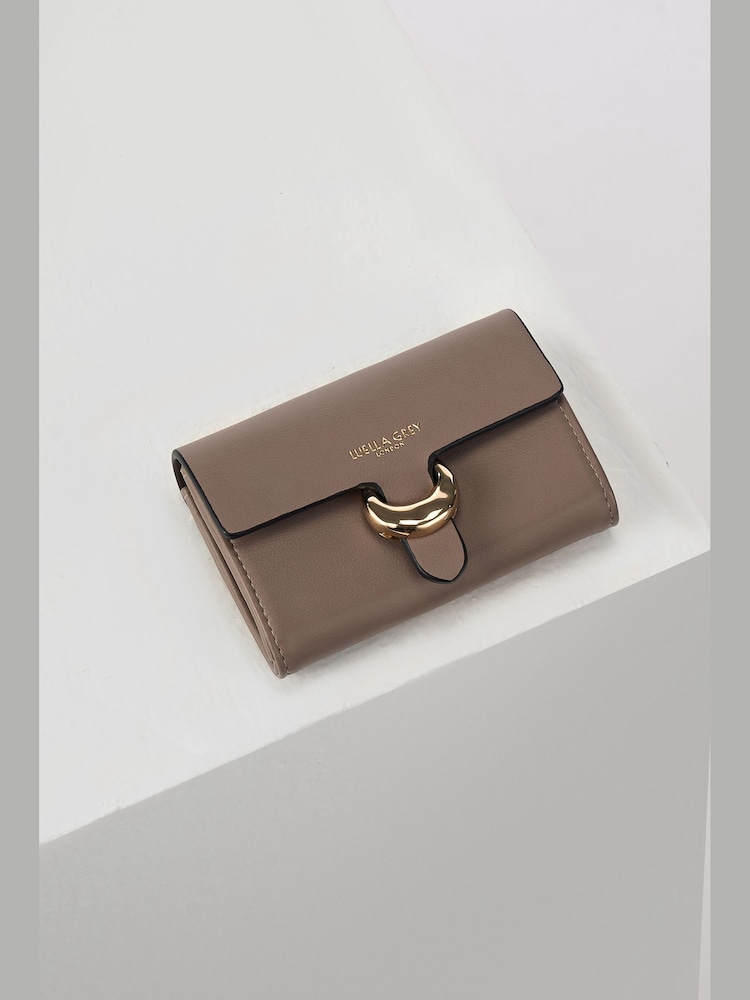 Luella Grey Natural Letitia Peat Medium Purse - Image 1 of 3