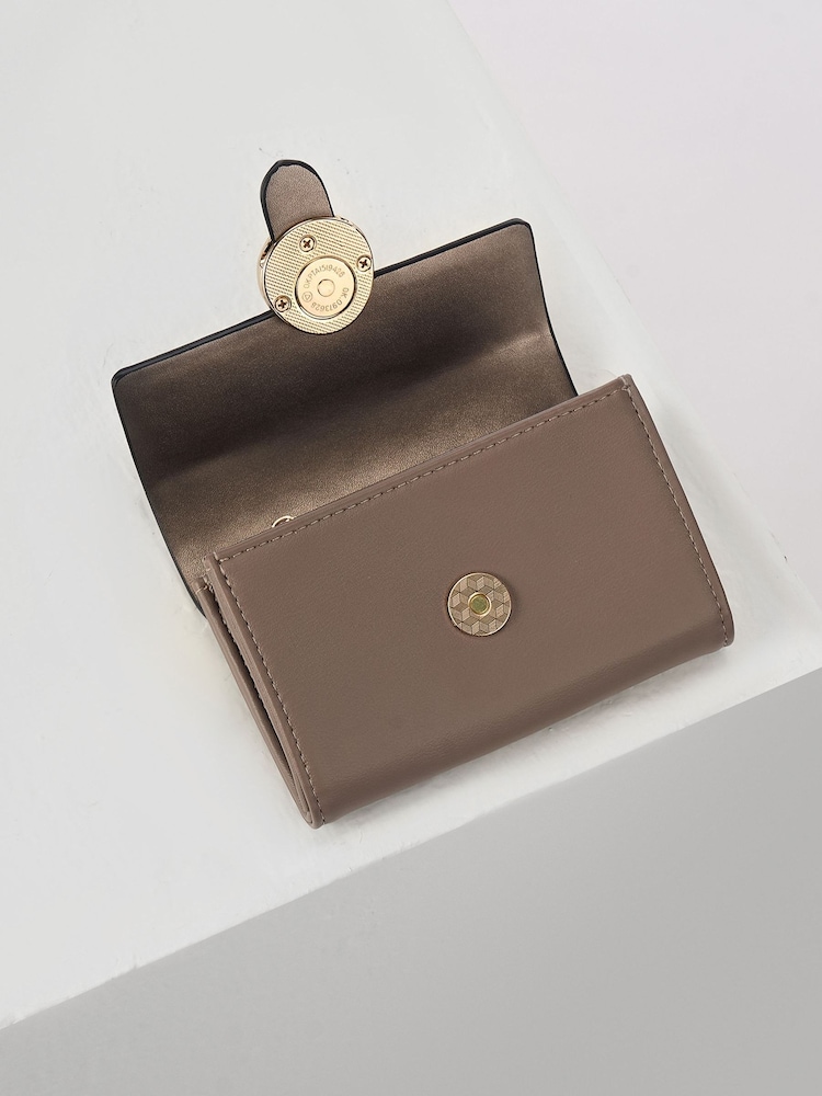 Luella Grey Natural Letitia Peat Medium Purse - Image 2 of 3