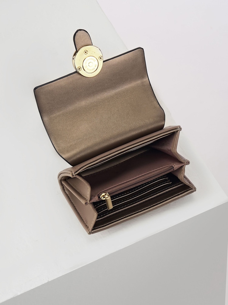 Luella Grey Natural Letitia Peat Medium Purse - Image 3 of 3