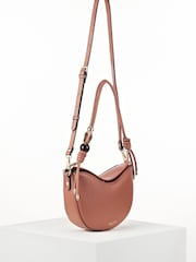 Luella Grey Cora Saddle Cross-Body Bag - Image 6 of 7