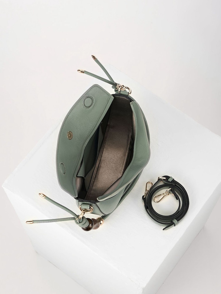 Luella Grey Cora Saddle Cross-Body Bag - Image 8 of 8