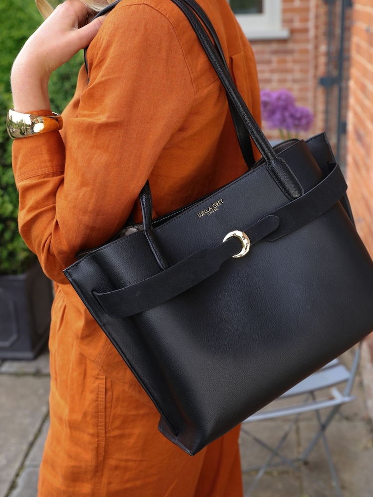 Luella Grey Connie Laptop Tote Bag - Image 2 of 5 Luella Grey Connie Laptop Tote Bag - Image 2 of 5