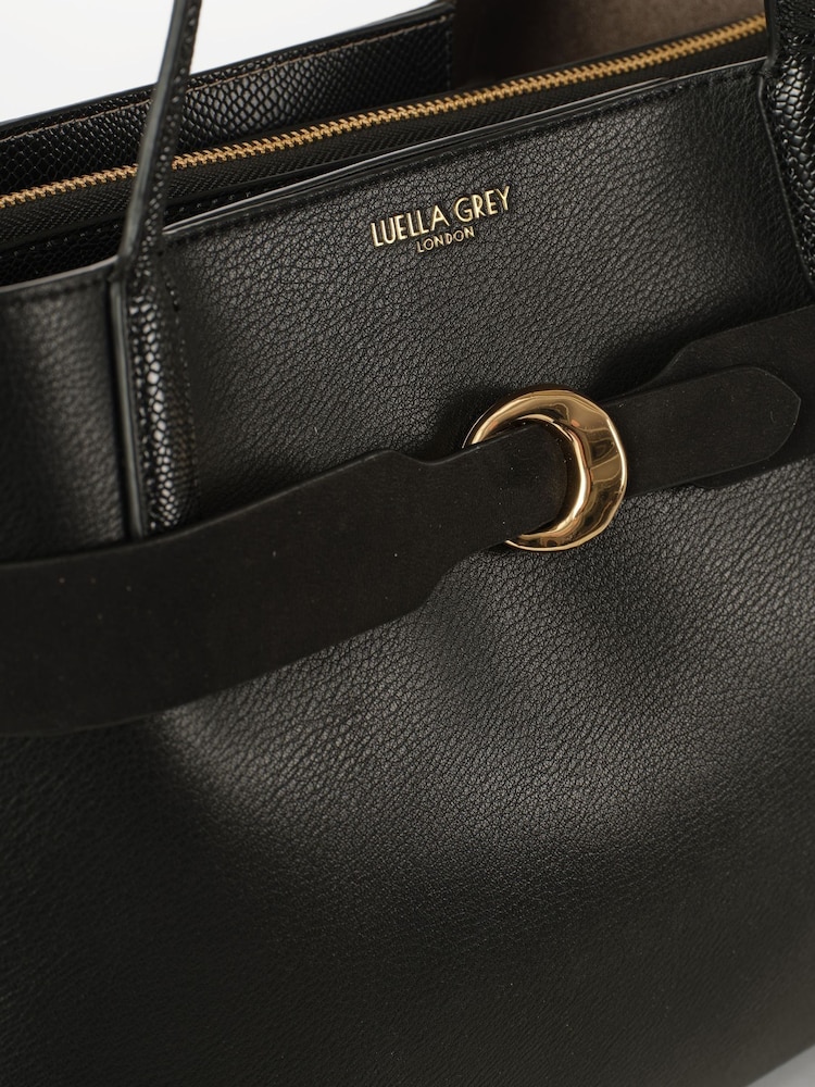 Luella Grey Connie Laptop Tote Bag - Image 5 of 5 Luella Grey Connie Laptop Tote Bag - Image 5 of 5