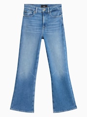 Coastline - Jean 7 For All Mankind The Leggy Bootcut Crop Pure blanc - Image 6 de 6