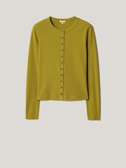 Jigsaw Green Button Through Long Sleeve Baby T-Shirt - Image 5 of 5