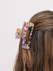 Mood Pink Multi Resin Claw Clip - Image 3 of 3