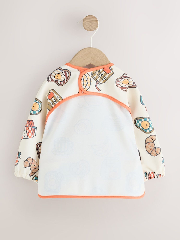 Milk Club Stampy Weaning And Feeding Sleeved Bib - Image 2 of 5 Milk Club Stampy Weaning And Feeding Sleeved Bib - Image 2 of 5