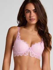 Hunkemoller Light Pink Padded Prina Underwired Bra - Image 1 of 5