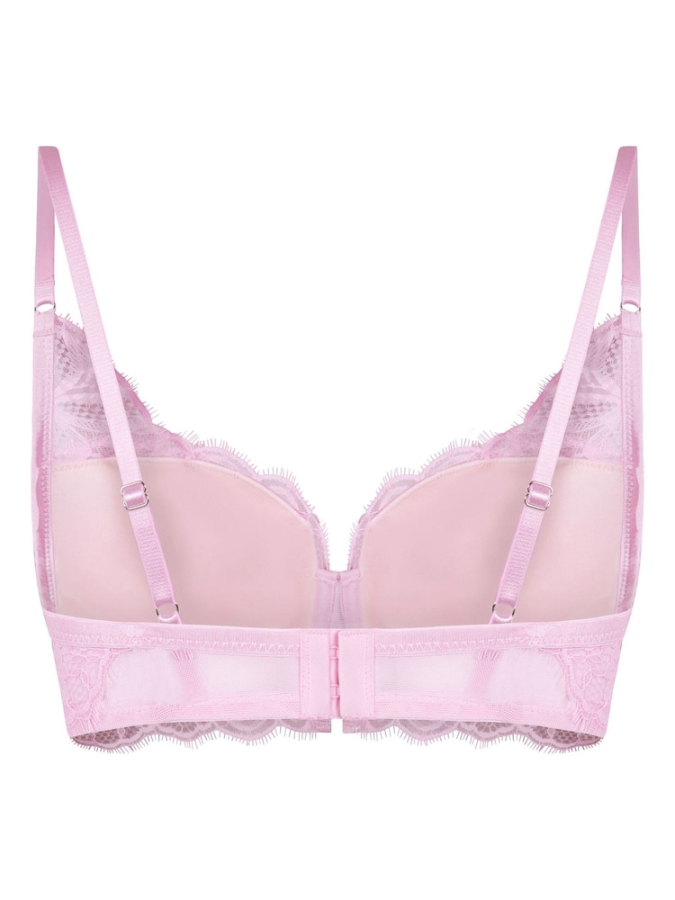 Hunkemoller Light Pink Padded Prina Underwired Bra - Image 5 of 5
