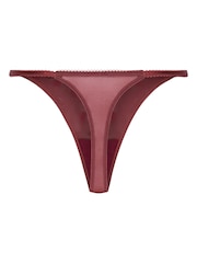 Hunkemoller Red Frida Highleg Thong - Image 5 of 5