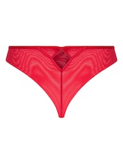 Hunkemoller Red Marianna Brazilian Knickers - Image 5 of 5