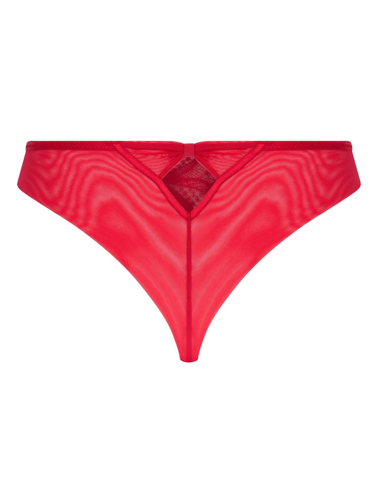 Hunkemoller Red Marianna Brazilian Knickers - Image 5 of 5 Hunkemoller Red Marianna Brazilian Knickers - Image 5 of 5