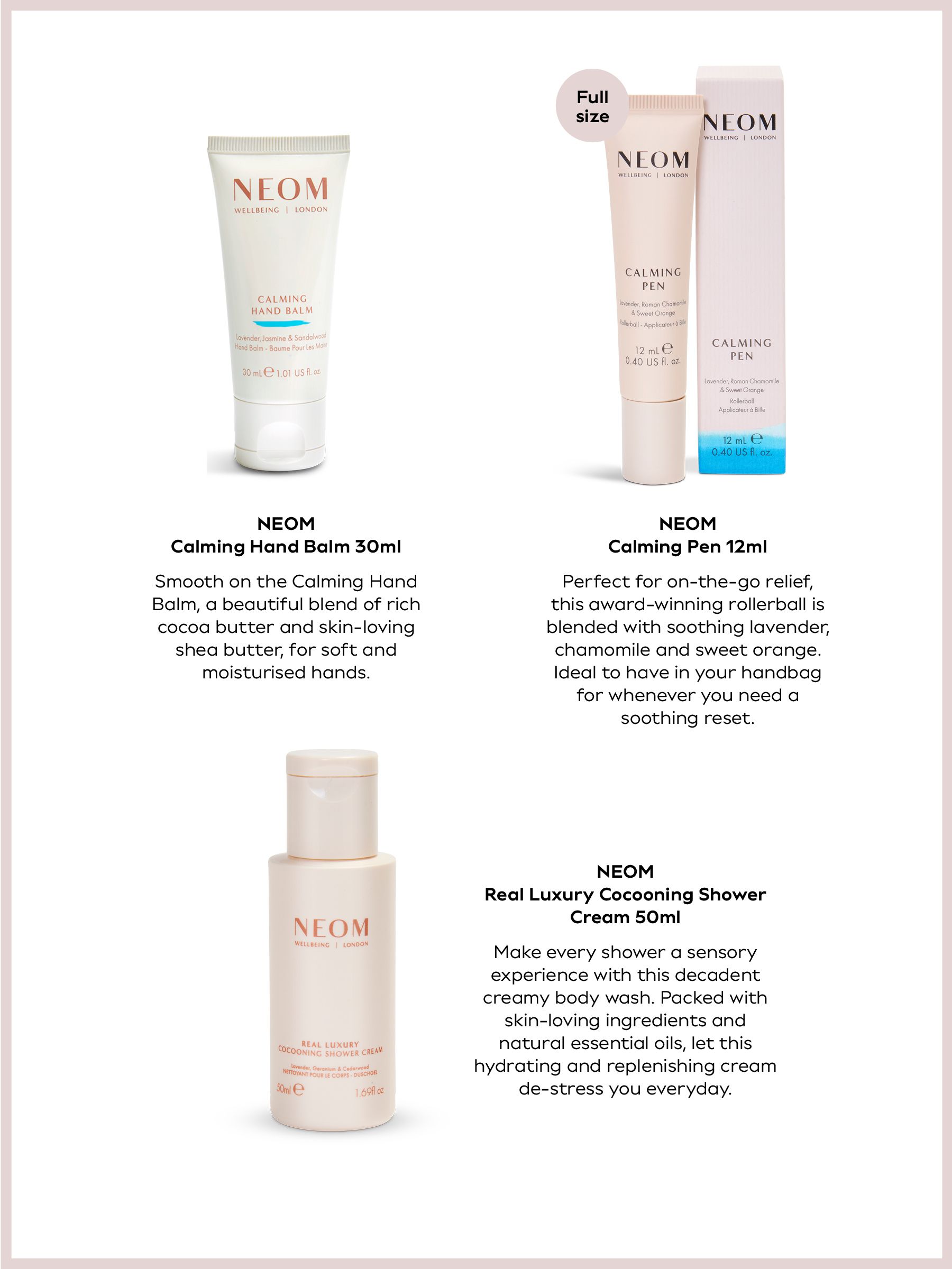 Buy Neom Wellbeing Moment of Calm Box (Worth £109) from the Next