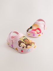 Рожевий - Disney Princess Cosy Lined Slipper Clogs - Image 4 of 5